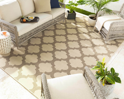 Beige Cotton Throw Blanket - Loft&Timber