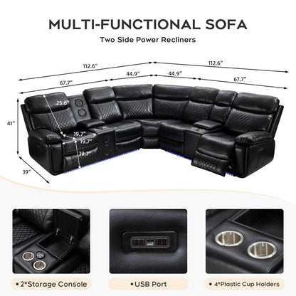 Power Recliner Couches - Loft&Timber