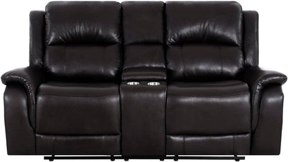 Timeless Comfort: Katie Leather ReclinerEspresso (Loveseat) - Loft&Timber