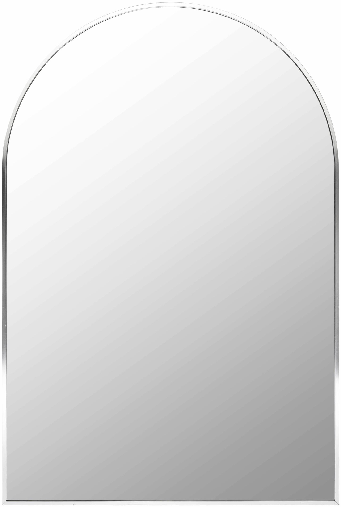 Brembilla Silver Gray Contemporary Mirror - Loft&Timber