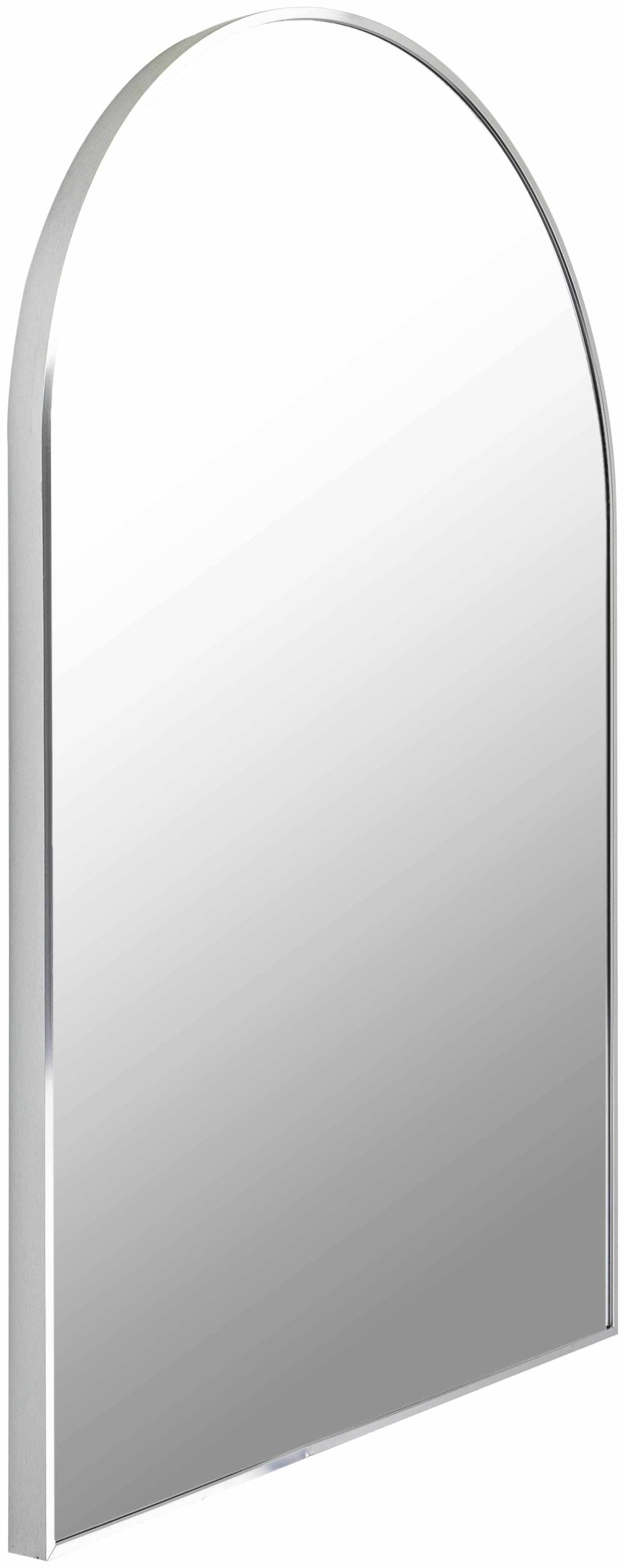 Brembilla Silver Gray Contemporary Mirror - Loft&Timber