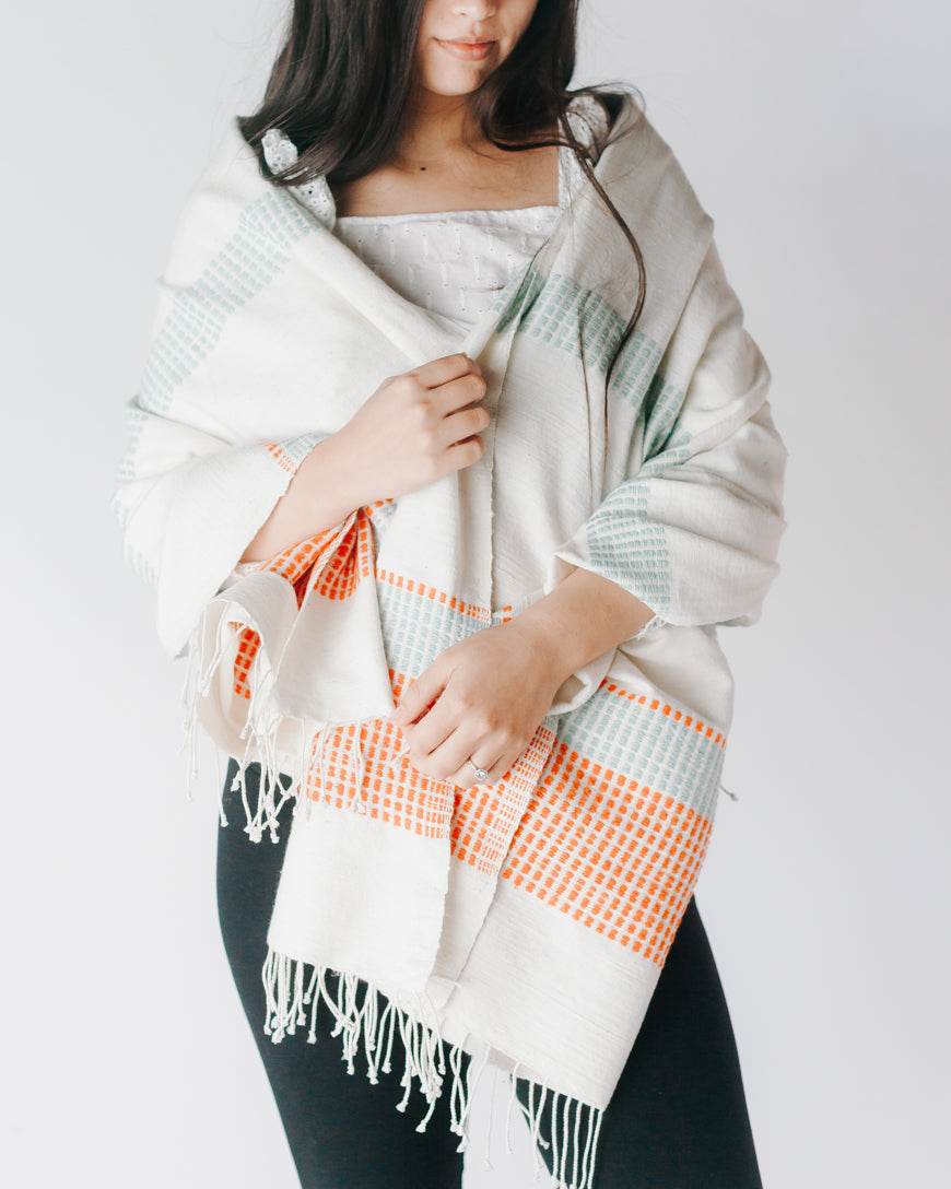 Camden Handwoven Cotton Throw Blanket - Loft&Timber