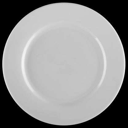 Set Of 12 Professional Rolled Rim White Dessert Plate 7" inch | 18 Cm - Loft&Timber