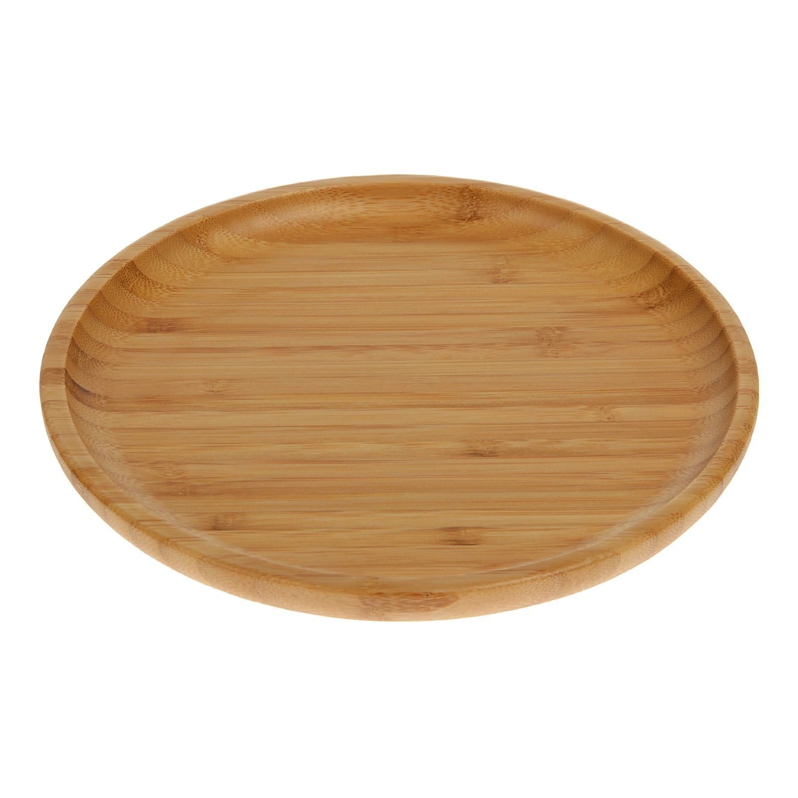 Bamboo Round Plate 9" inch |For Appetizers / Barbecue / Steak - Loft&Timber