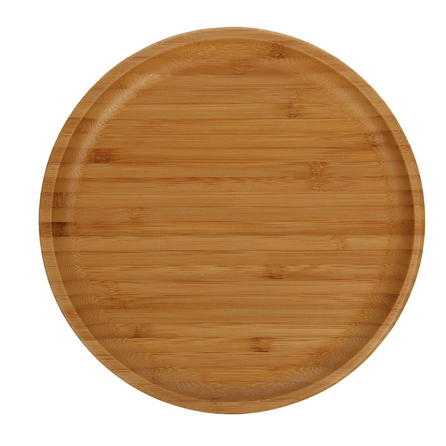 Bamboo Round Plate 9" inch |For Appetizers / Barbecue / Steak - Loft&Timber