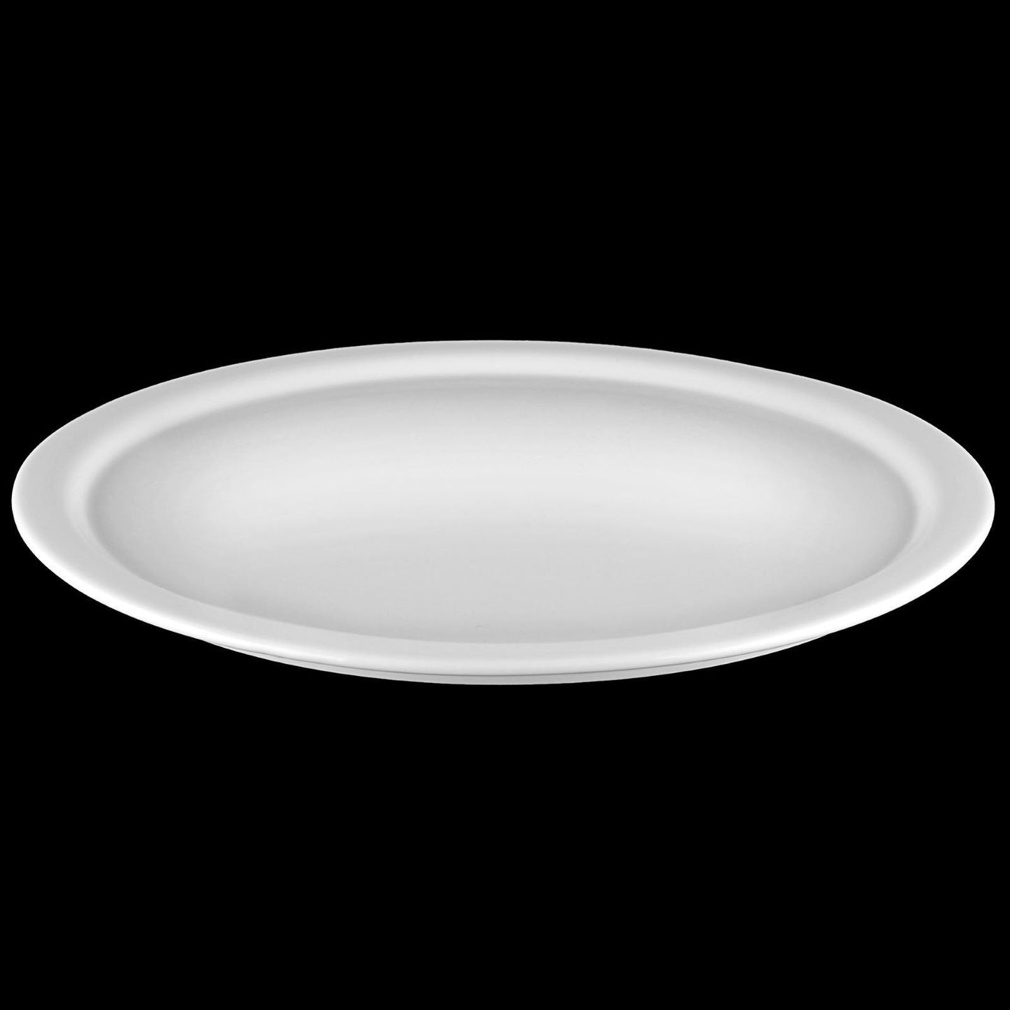 White Personal Pizza Plate 14" inch | 35.5 Cm - Loft&Timber