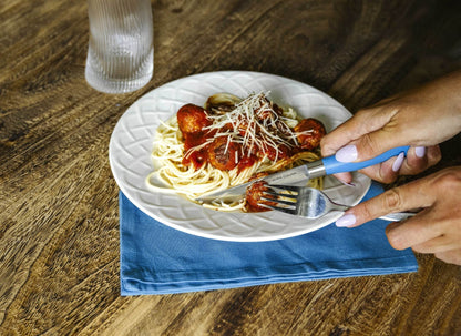 EcoCut 4 Piece Steak Knife Set, Blue - Loft&Timber