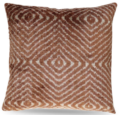 Canvello Brown Pillows With Luxury Decorative Cover - 16x16 in - Loft&Timber