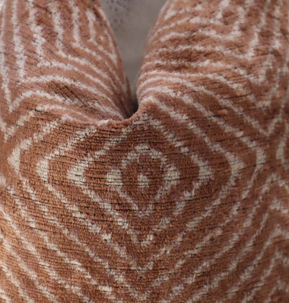 Canvello Brown Pillows With Luxury Decorative Cover - 16x16 in - Loft&Timber