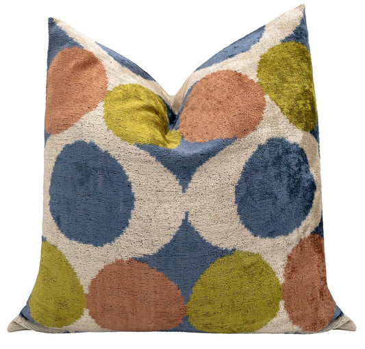 Canvello Decorative Multicolor Throw Pillow - 24"x24" - Loft&Timber