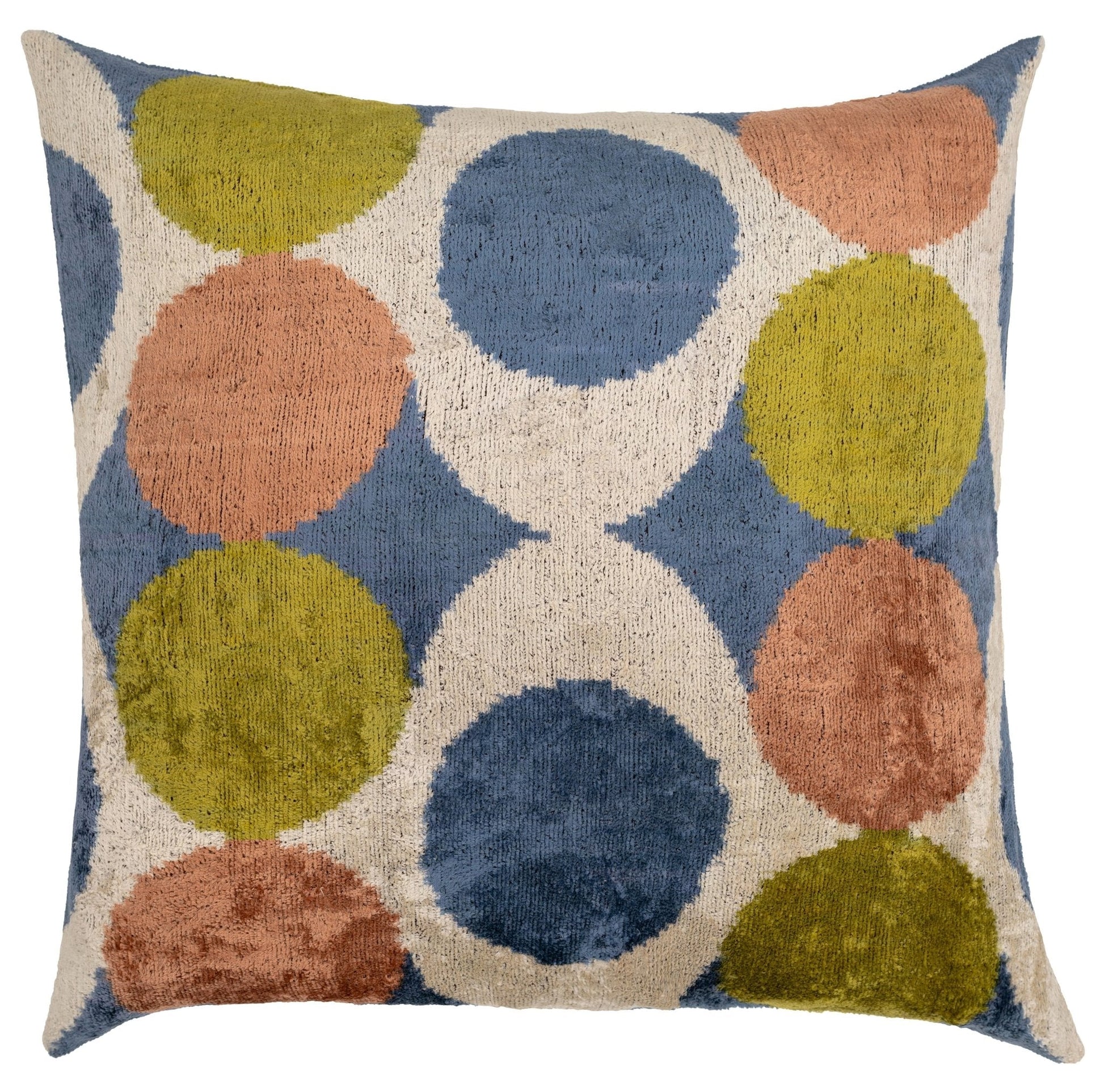 Canvello Decorative Multicolor Throw Pillow - 24"x24" - Loft&Timber