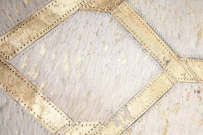 Canvello Genuine Cowhide Leather Decorative Throw Pillows - Handmade Patchwork Boho Accent Pillows For Sofa, Couch, Bed, Chair - Western Southwestern Farmhouse Pillow Covers With Feather Down Insert Included) - Loft&Timber