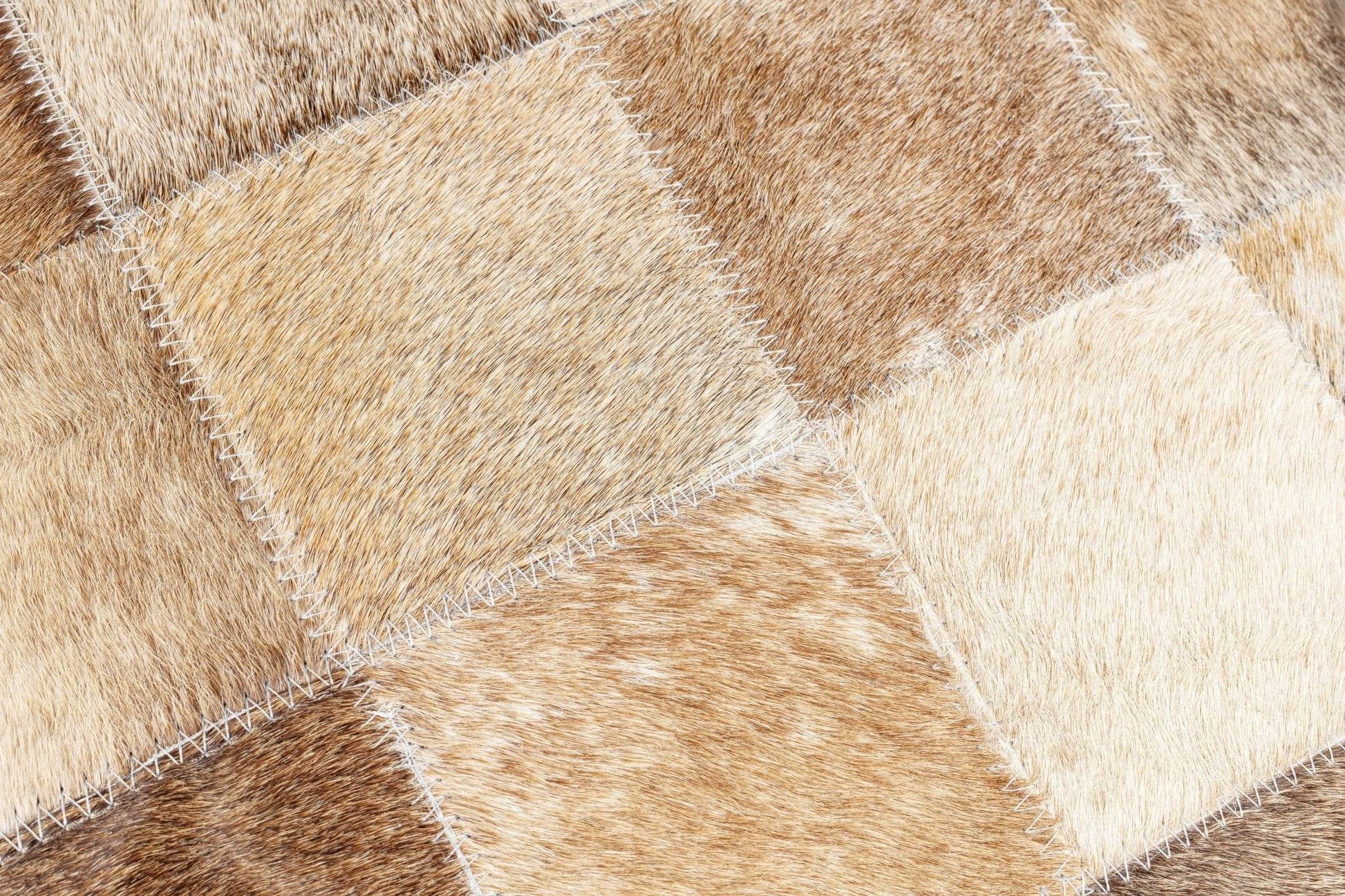 Canvello Genuine Cowhide Leather Decorative Throw Pillows - Handmade Patchwork Boho Accent Pillows For Sofa, Couch, Bed, Chair - Western Southwestern Farmhouse Pillow Covers With Feather Down Insert Included - Loft&Timber