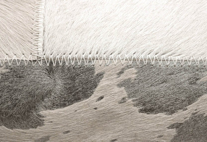 Canvello Genuine Cowhide Leather Decorative Throw Pillows - Handmade Patchwork Boho Accent Pillows For Sofa, Couch, Bed, Chair - Western Southwestern Farmhouse Pillow Covers With Feather Down Insert Included - Loft&Timber