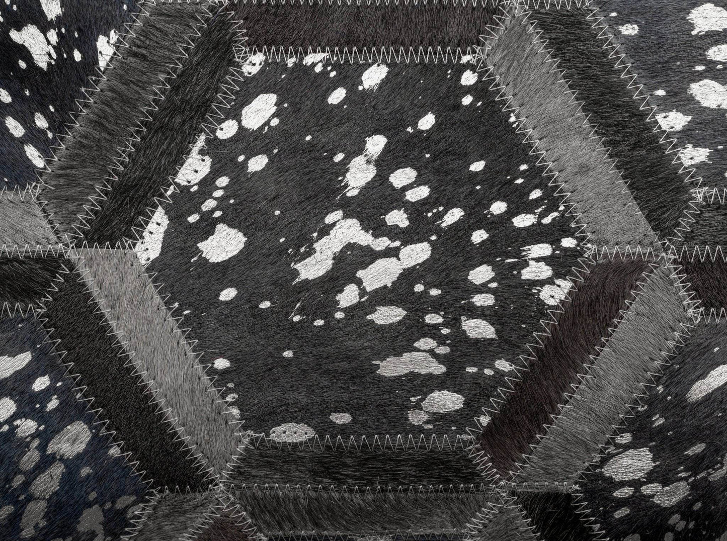 Canvello Genuine Cowhide Leather Decorative Throw Pillows - Handmade Patchwork Boho Accent Pillows For Sofa, Couch, Bed, Chair - Western Southwestern Farmhouse Pillow Covers With Feather Down Insert Included - Loft&Timber