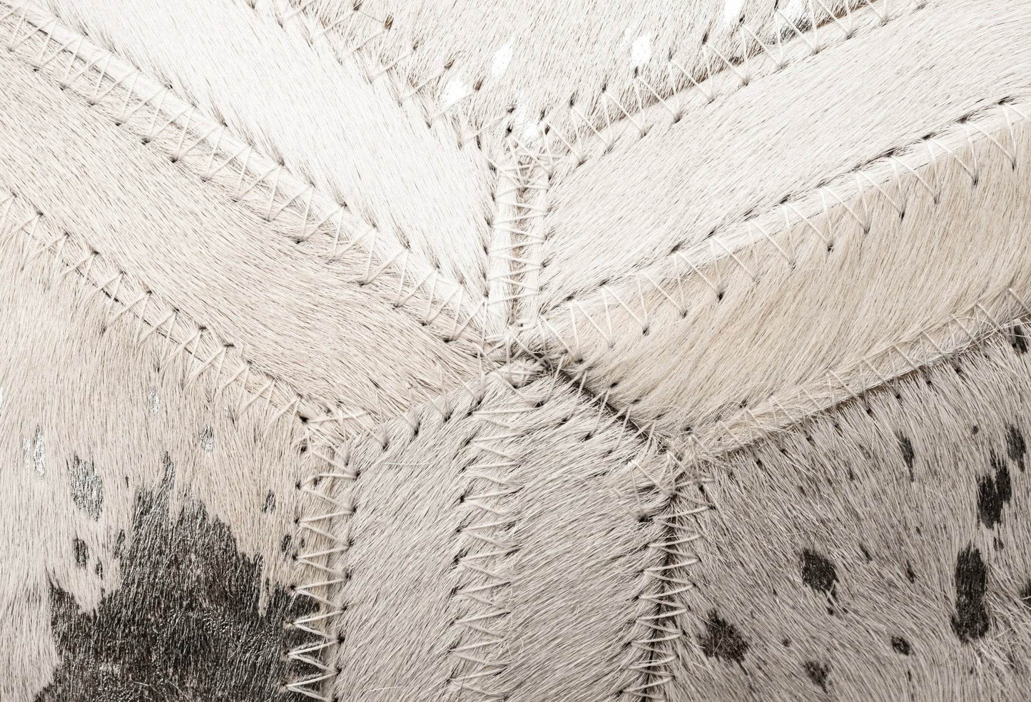 Canvello Genuine Cowhide Leather Decorative Throw Pillows - Handmade Patchwork Boho Accent Pillows For Sofa, Couch, Bed, Chair - Western Southwestern Farmhouse Pillow Covers With Feather Down Insert Included - Loft&Timber