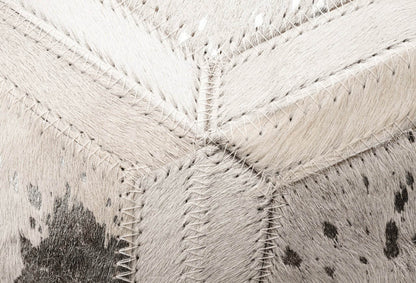 Canvello Genuine Cowhide Leather Decorative Throw Pillows - Handmade Patchwork Boho Accent Pillows For Sofa, Couch, Bed, Chair - Western Southwestern Farmhouse Pillow Covers With Feather Down Insert Included - Loft&Timber