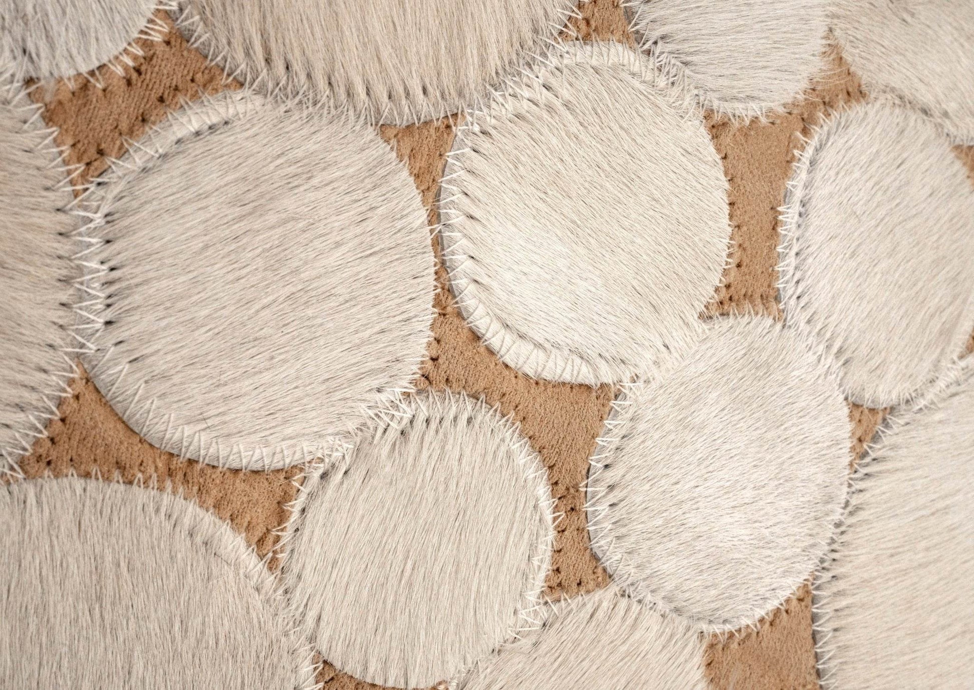 Canvello Genuine Cowhide Leather Decorative Throw Pillows - Handmade Patchwork Boho Accent Pillows For Sofa, Couch, Bed, Chair - Western Southwestern Farmhouse Pillow Covers With Feather Down Insert Included - Loft&Timber