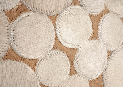 Canvello Genuine Cowhide Leather Decorative Throw Pillows - Handmade Patchwork Boho Accent Pillows For Sofa, Couch, Bed, Chair - Western Southwestern Farmhouse Pillow Covers With Feather Down Insert Included - Loft&Timber