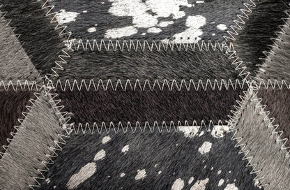 Canvello Genuine Cowhide Leather Decorative Throw Pillows - Handmade Patchwork Boho Accent Pillows For Sofa, Couch, Bed, Chair - Western Southwestern Farmhouse Pillow Covers With Feather Down Insert Included - Loft&Timber