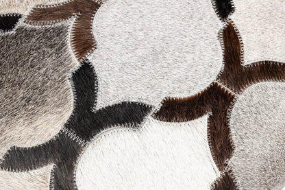 Canvello Genuine Cowhide Leather Decorative Throw Pillows - Handmade Patchwork Boho Accent Pillows For Sofa, Couch, Bed, Chair - Western Southwestern Farmhouse Pillow Covers With Feather Down Insert Included - Loft&Timber