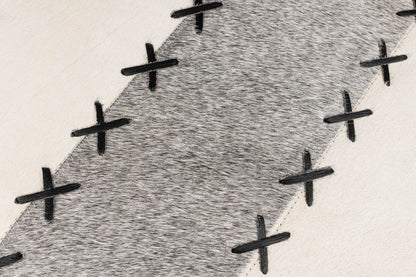 Canvello Genuine Cowhide Leather Decorative Throw Pillows - Handmade Patchwork Boho Accent Pillows For Sofa, Couch, Bed, Chair - Western Southwestern Farmhouse Pillow Covers With Feather Down Insert Included - Loft&Timber