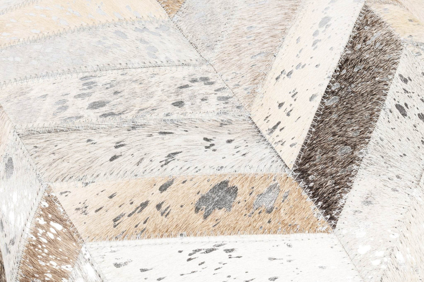 Canvello Genuine Cowhide Leather Decorative Throw Pillows - Handmade Patchwork Boho Accent Pillows For Sofa, Couch, Bed, Chair - Western Southwestern Farmhouse Pillow Covers With Feather Down Insert Included - Loft&Timber