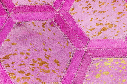 Canvello Genuine Cowhide Leather Decorative Throw Pillows - Handmade Patchwork Boho Accent Pillows For Sofa, Couch, Bed, Chair - Western Southwestern Farmhouse Pillow Covers With Feather Down Insert Included - Loft&Timber