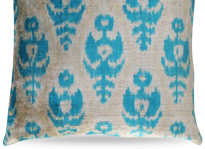 Canvello Geometric Blue Pillows With Luxury Decorative Cover - 16x16 in - Loft&Timber