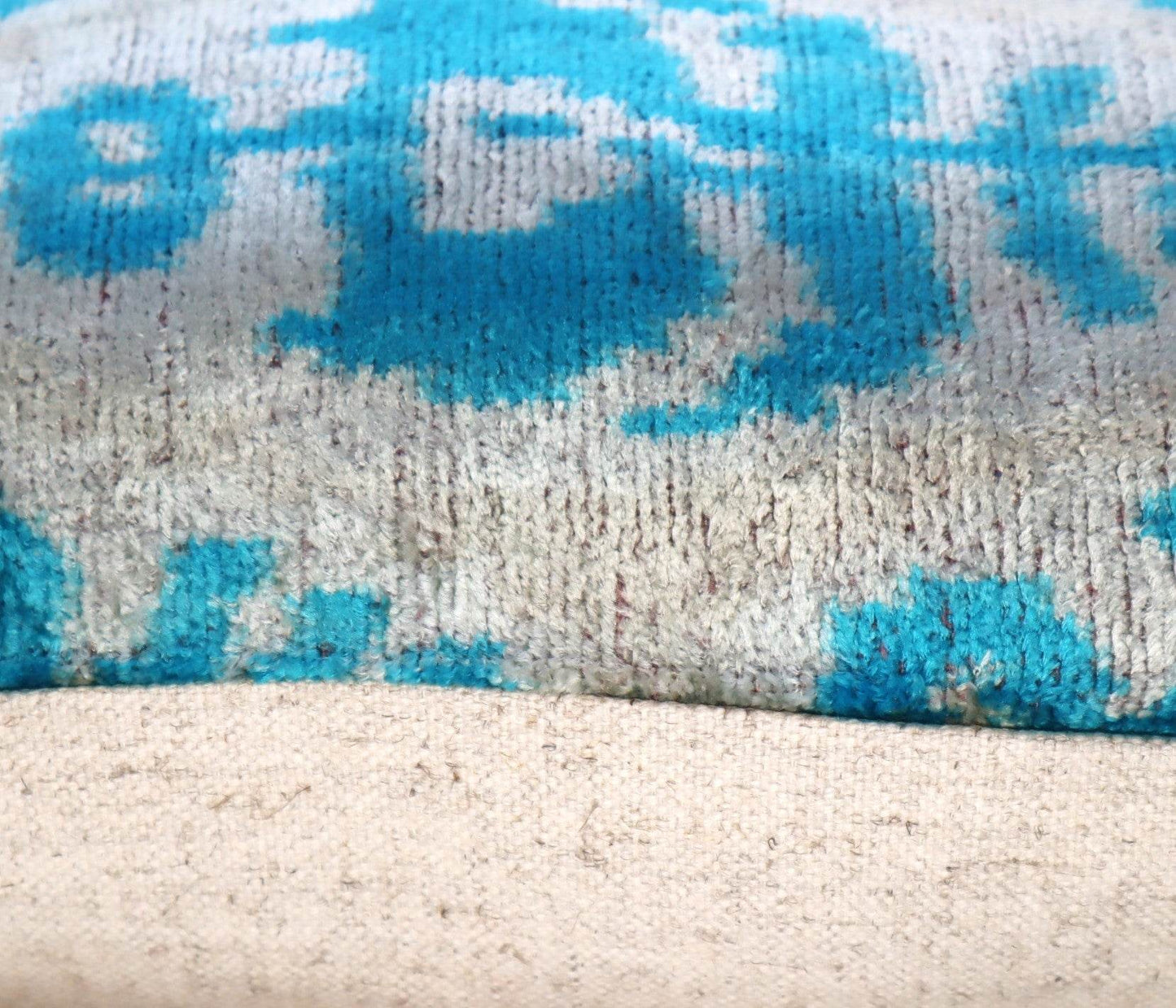 Canvello Geometric Blue Pillows With Luxury Decorative Cover - 16x16 in - Loft&Timber