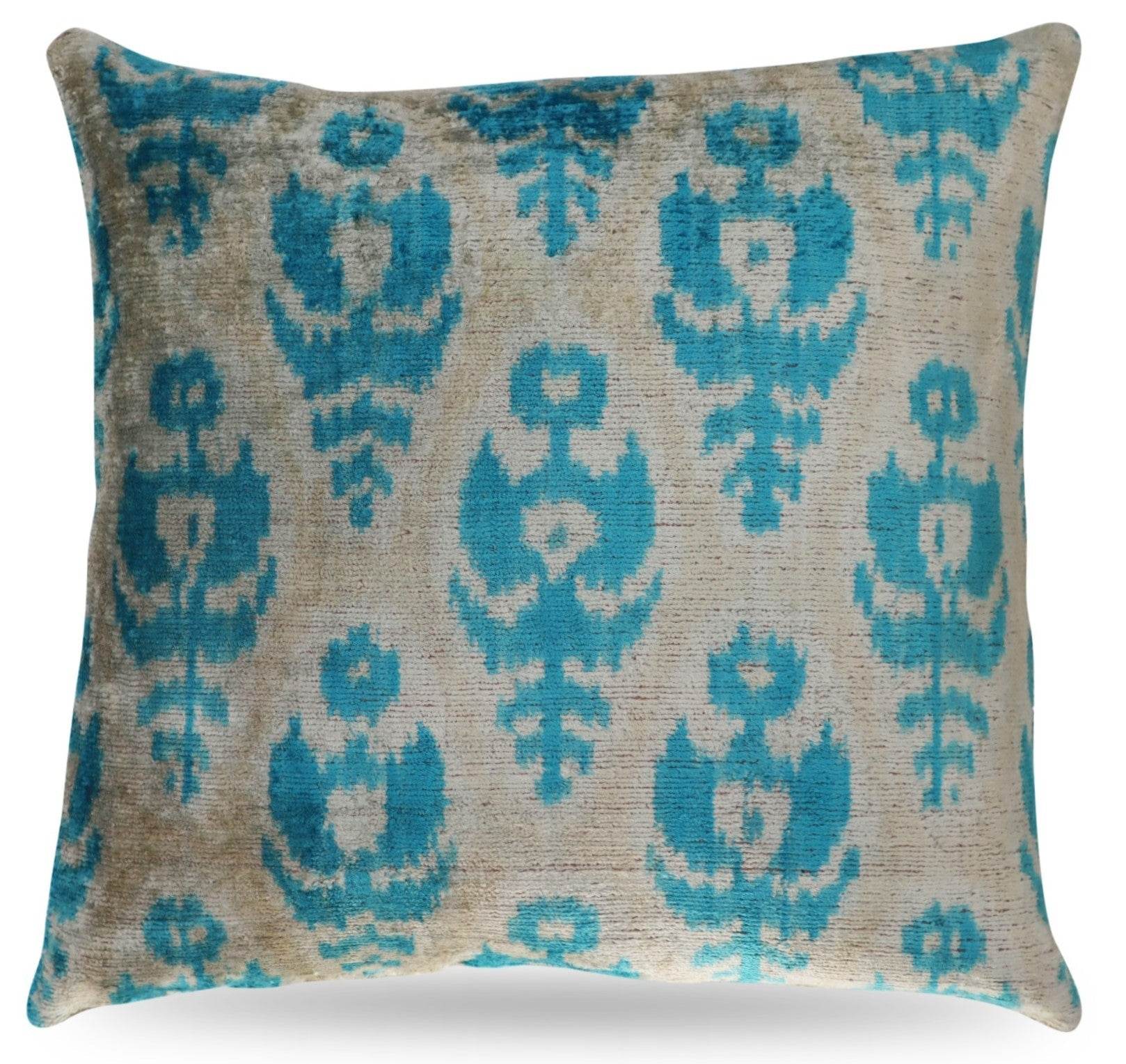 Canvello Geometric Blue Pillows With Luxury Decorative Cover - 16x16 in - Loft&Timber