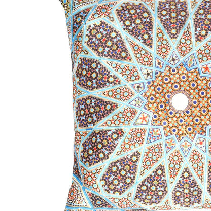 Canvello Geometrical Tile Pattern Decorative Pillow - 16' X 16' - Loft&Timber