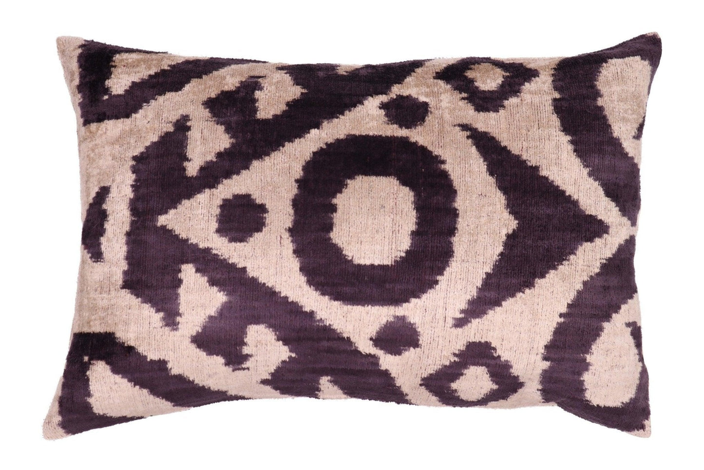 Canvello Handmade Decorative Black White Down Feather Pillow - 16"X24" - Loft&Timber