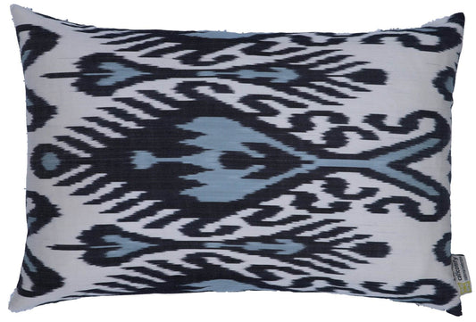 Canvello Handmade Silk Decorative Throw Pillow with Down Filled Insert - Loft&Timber