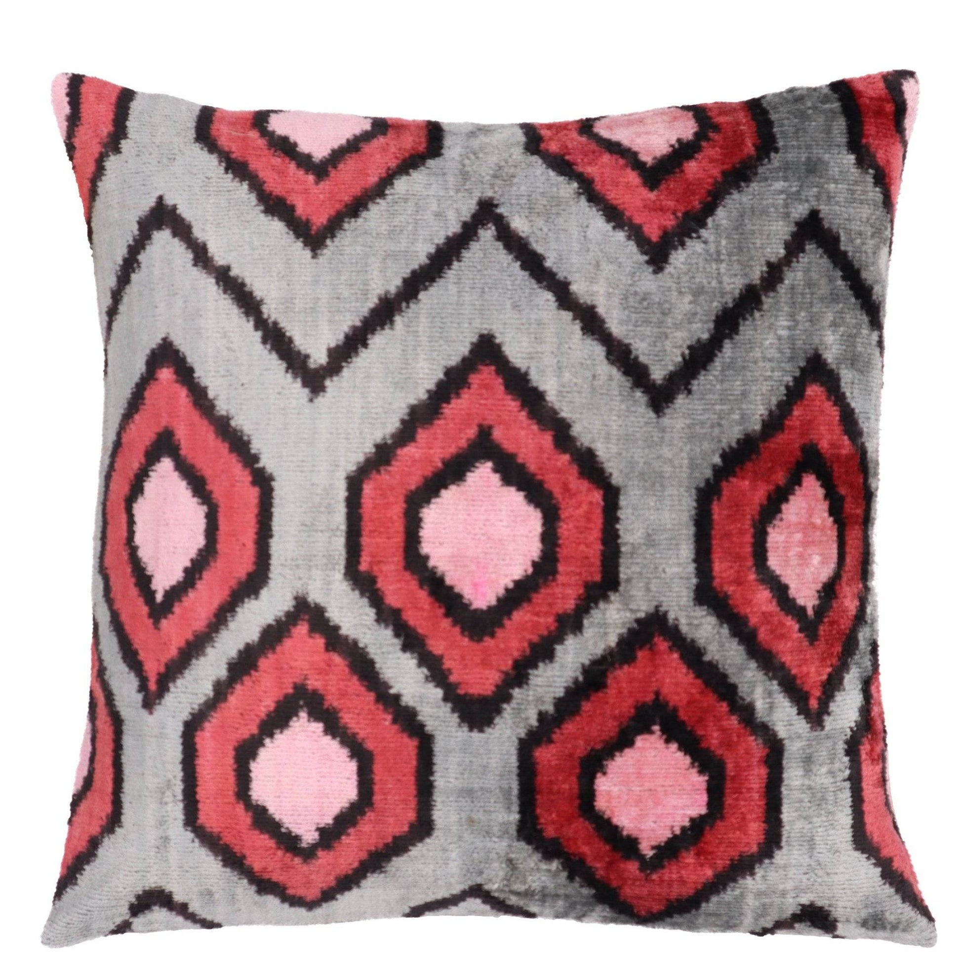 Canvello Luxury Decorative Gray Square Pillows | 16 x 16 in (40 x 40 cm) - Loft&Timber