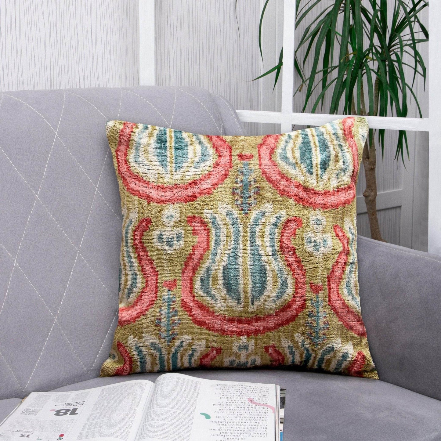 Canvello Luxury Decorative Modern Throw Pillows | 18 x 18 in (45 x 45 cm) - Loft&Timber