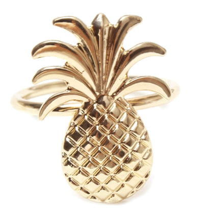 Tropical Napkin Ring Set of 6 - Loft&Timber
