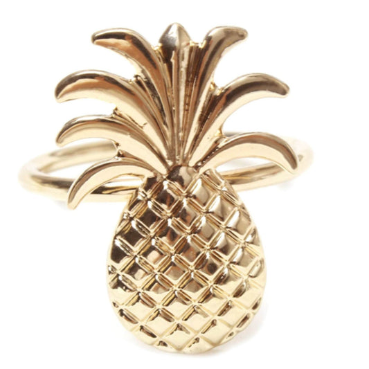 Tropical Napkin Ring Set of 6 - Loft&Timber