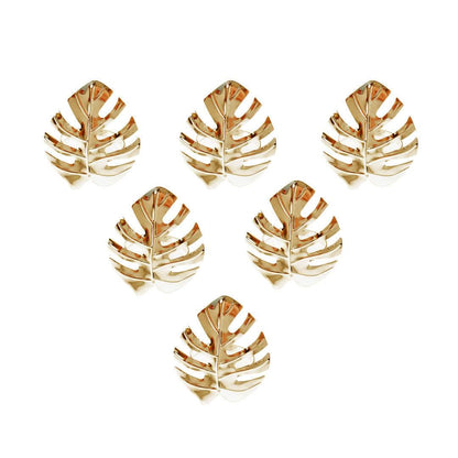 Leaf Napkin Ring Set of 6 - Loft&Timber