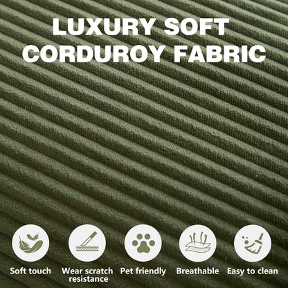 Convertible Sofa Bed with Armrests for Small Spaces - Loft&Timber