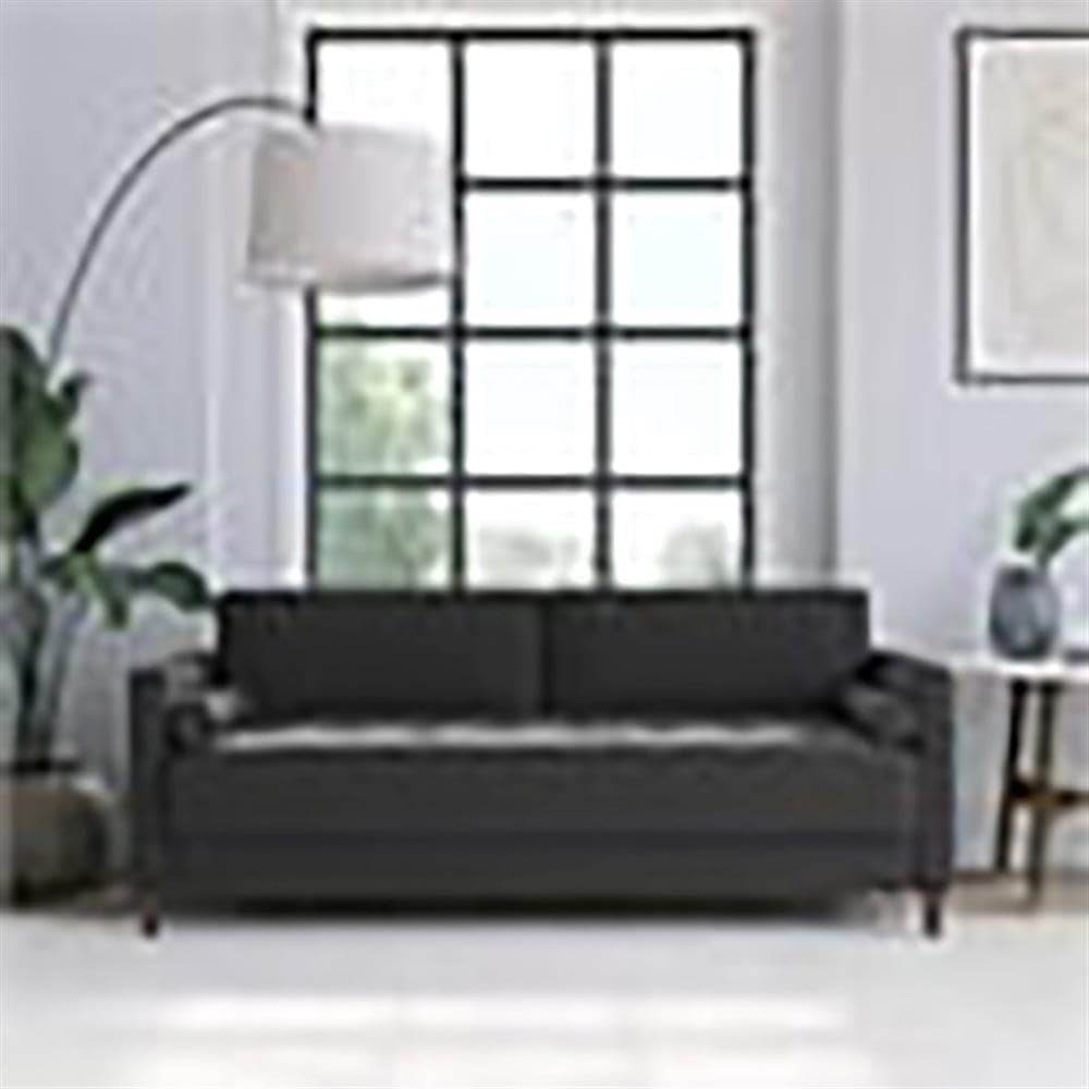 Heather Grey Fabric Sofa Modern, Stylish Design - Loft&Timber