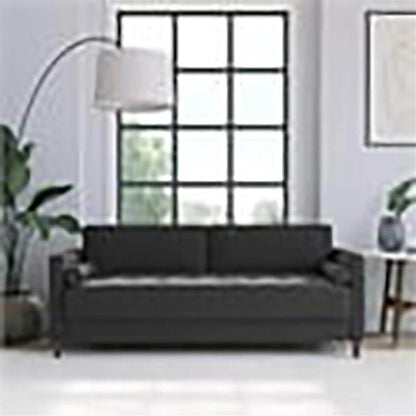 Heather Grey Fabric Sofa Modern, Stylish Design - Loft&Timber