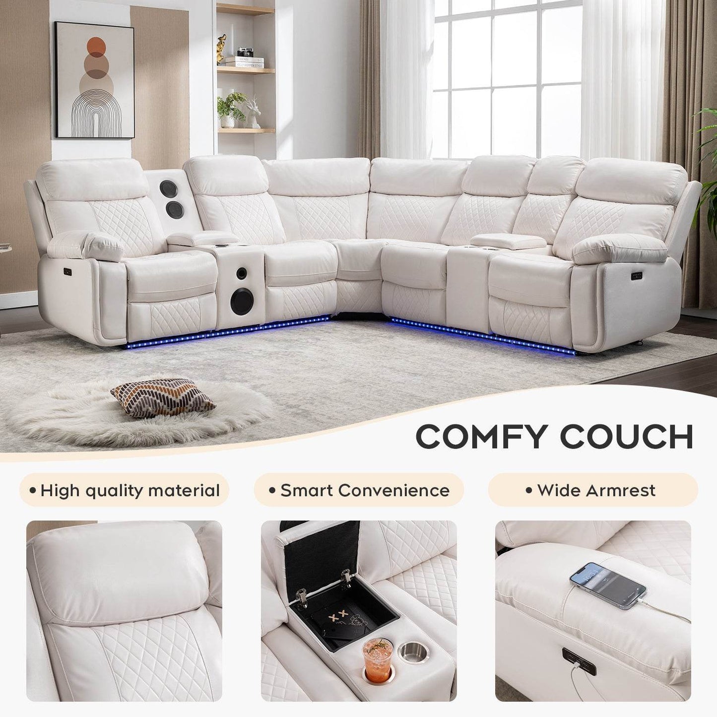 Power Recliner Couches - Loft&Timber