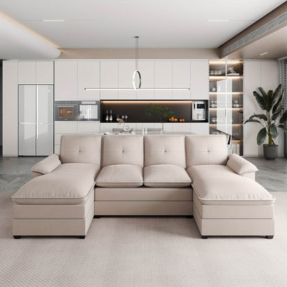 Jamfly 109'' Sectional Sofa - Loft&Timber