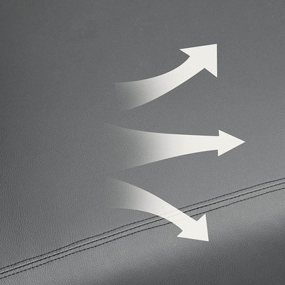 Padded Seat Recliner Chair Set of 2, Grey - Loft&Timber