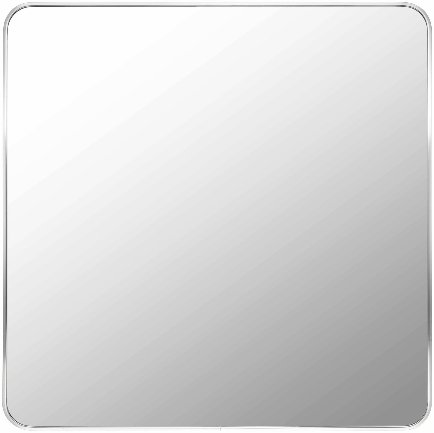 Ockenfels Modern Arched Silver Gray Wall Mirror - Loft&Timber