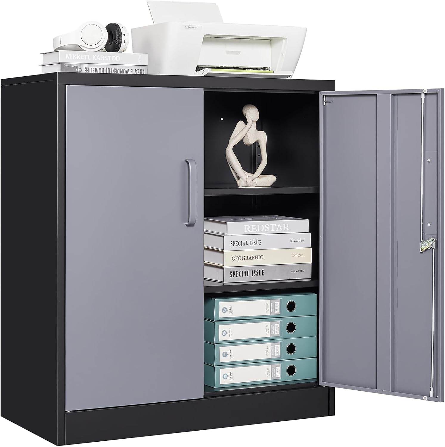 Metal Storage Cabinet - Loft&Timber