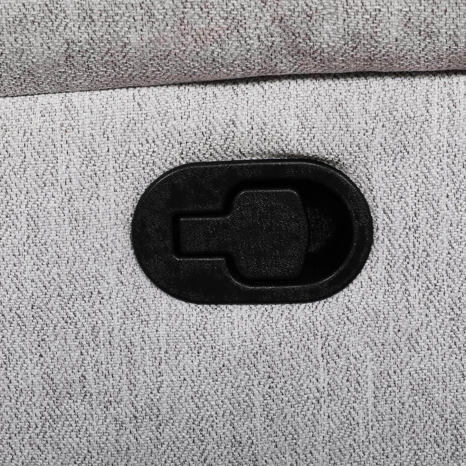 Recliner Sofa Set/Grey Linen - Loft&Timber