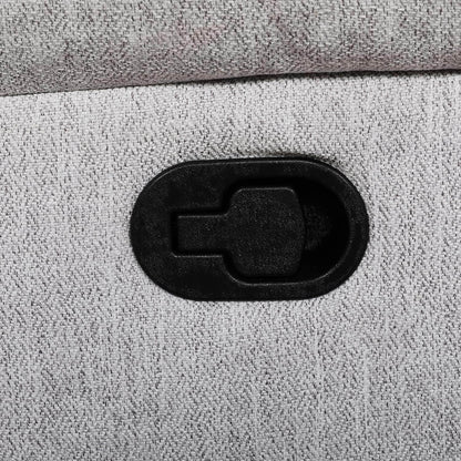 Recliner Sofa Set/Grey Linen - Loft&Timber