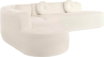 Extra Large Sectional Sofa with Elegant Curved Design - Loft&Timber